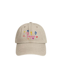 Customizable powder pink cap
