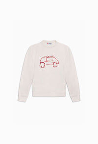 Sweat femme camion de pompier