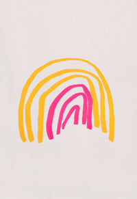 Coussin Arc En Ciel Bicolore mat