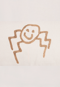 Coussin l'Araignée gentille paillettes