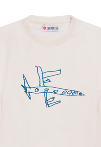Sweat enfant l'avion