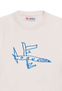Sweat enfant l'avion