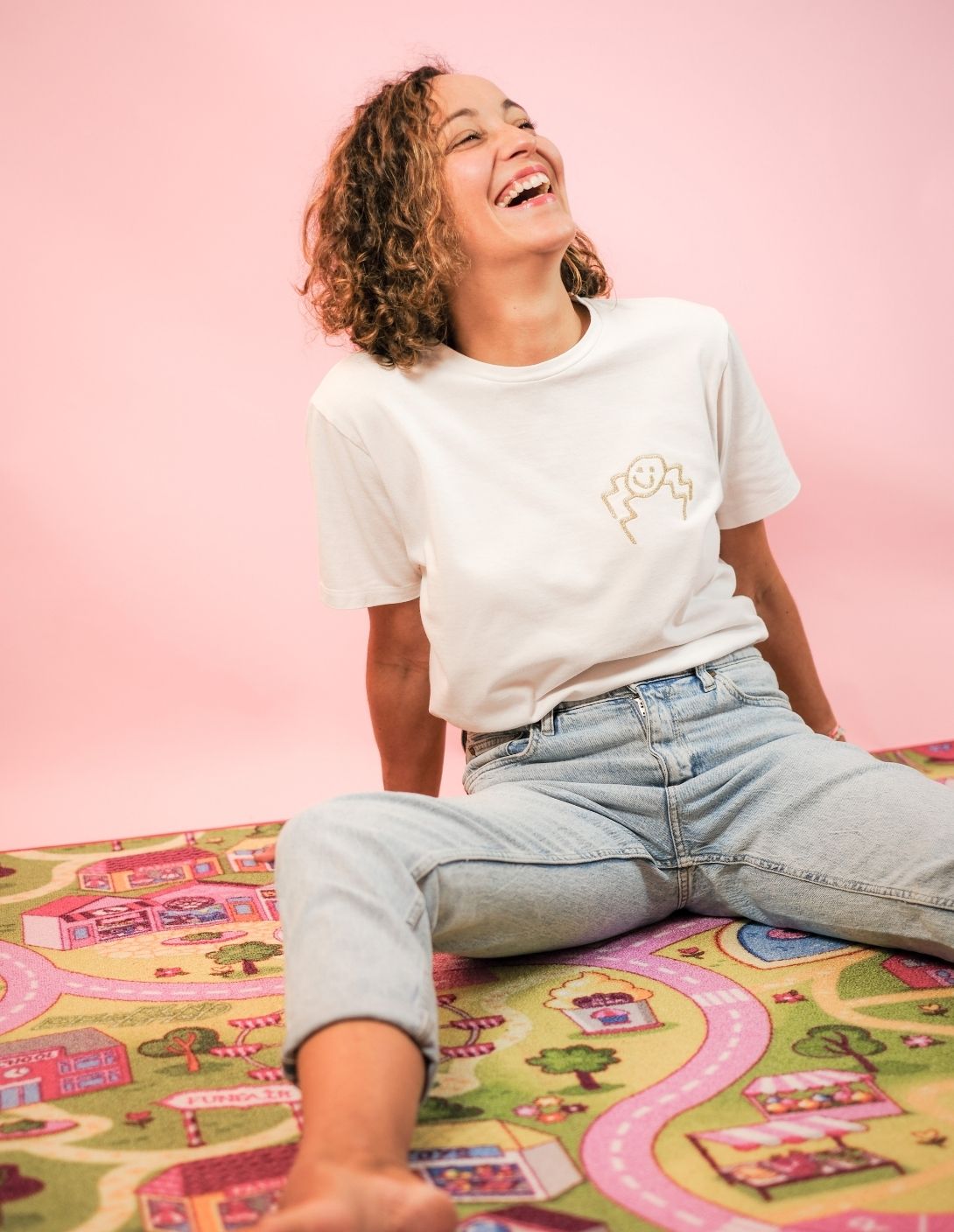 T-shirt manches courtes Stitch jaune fluo fille | La Halle T-shirt manches courtes Stitch jaune fluo fille | La Halle