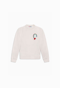 Sweat femme petit arc en ciel
