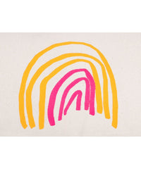 T-shirt femme arc en ciel bicolore