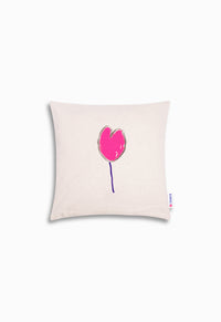 Coussin Ballon Cœur Rose mix