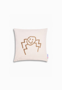 Coussin l'araignée gentille paillettes