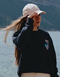 Casquette rose poudre personnalisable