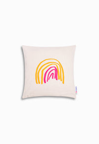 Coussin Arc En Ciel Bicolore mat