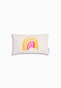 Coussin Arc En Ciel Bicolore mat