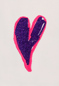 Women's purple heart sweatshirt