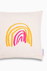 Coussin Arc En Ciel Bicolore mat