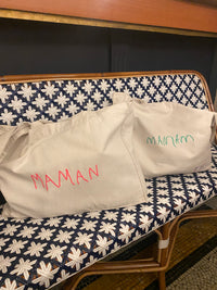 TOTE BAG-ÉCRITURE personnalisable