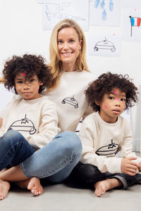 Sweat femme voiture de course