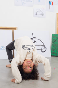 Sweat enfant voiture de course