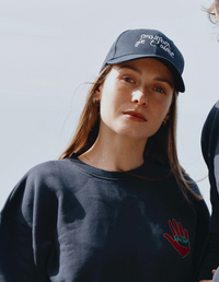 Casquette navy personnalisable