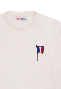 Sweat femme drapeau français