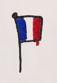 Sweat enfant drapeau français