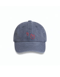 Personalisierbare Unisex-Cap, hellblau