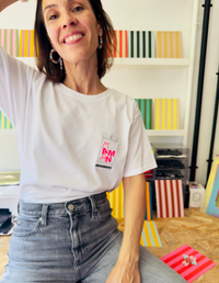 T-shirt brodé MAMAN – Collaboration L’Enfantin x Marie Jeanselme