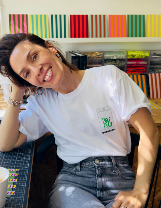 T-shirt brodé TRIBU– Collaboration L’Enfantin x Marie Jeanselme