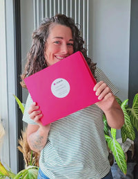 🎁 Coffret Naissance – Empreinte Brodée à Taille Réelle